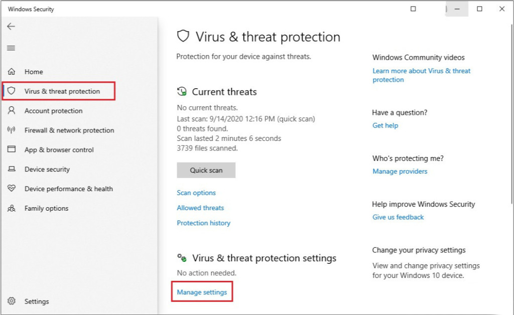 Utilize Windows Defender to scan for viruses xemvn.vn Windows Defender tool scan virus