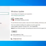 Fixing Windows 10 Update Errors