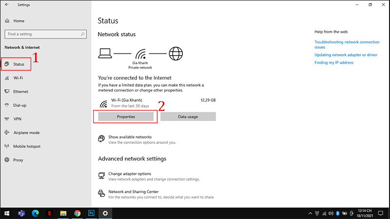 Enter DNS in Preferred DNS and Alternate DNS change DNS on Windows 11