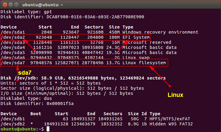 list drives disk 2